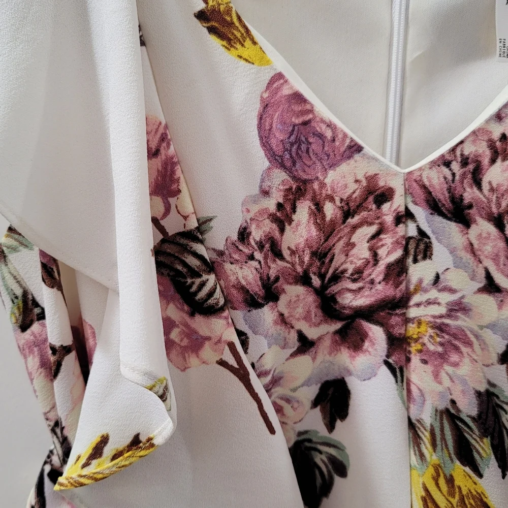 Leith Floral Mid-Length Dress from Nordstrom - Picture 8 of 10